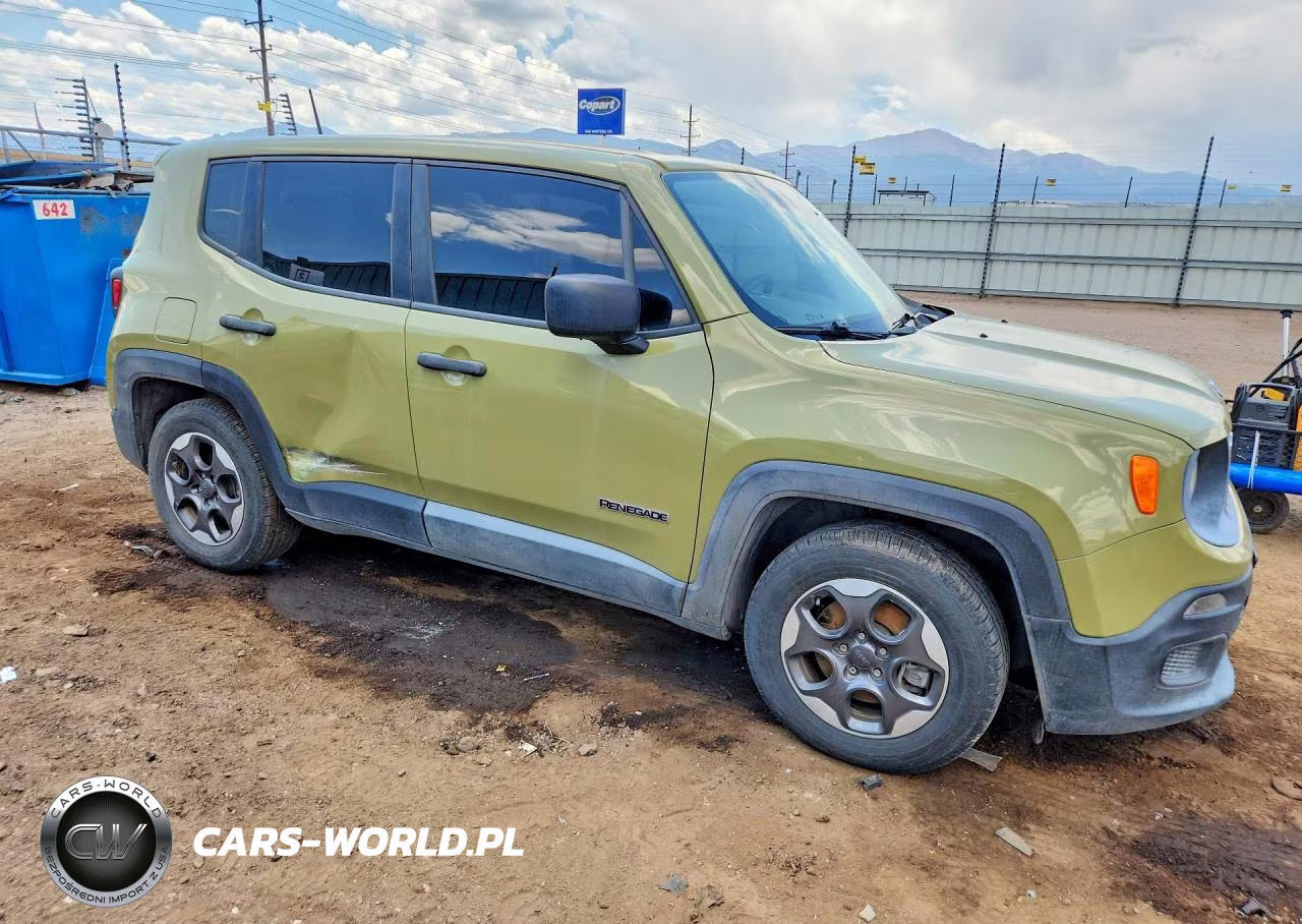 2015 Jeep Renegade Sport VIN:ZACCJAAH7FPC04303 - 4