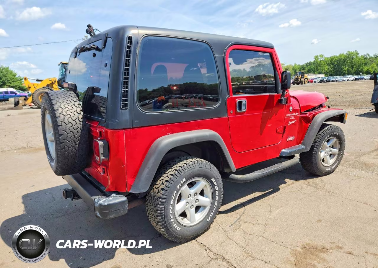 2000 Jeep Wrangler - Tj Sport VIN:1J4FA49S1YP779411 - 3