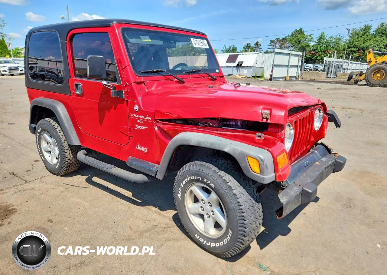 2000 Jeep Wrangler - Tj Sport VIN:1J4FA49S1YP779411 - 4