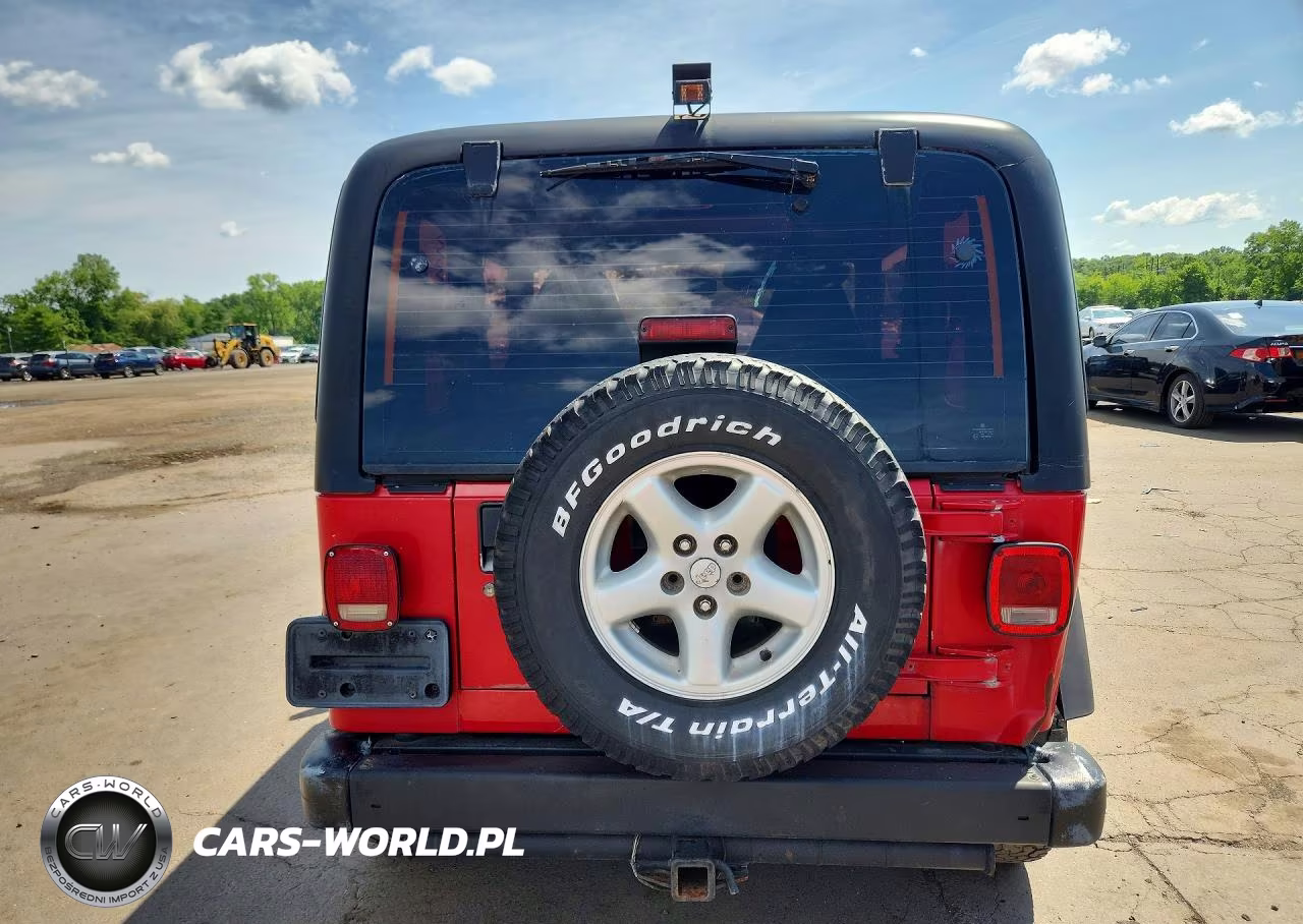2000 Jeep Wrangler - Tj Sport VIN:1J4FA49S1YP779411 - 6