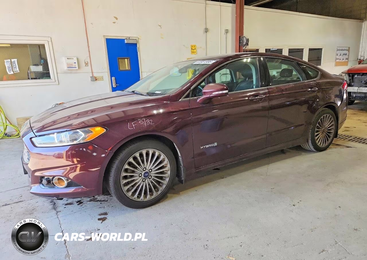 2013 Ford Fusion Titanium Hev – zdjęcie 1 z 12