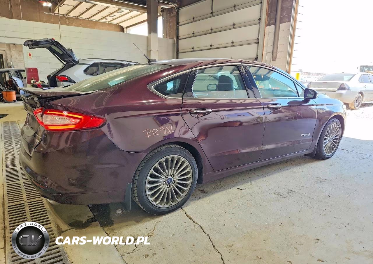2013 Ford Fusion Titanium Hev VIN:3FA6P0RU6DR324769 - 3