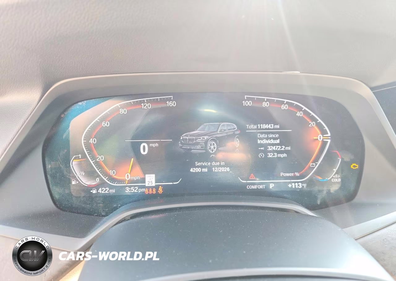 2021 BMW X5 Sdrive 40I VIN:5UXCR4C05M9F51145 - 9