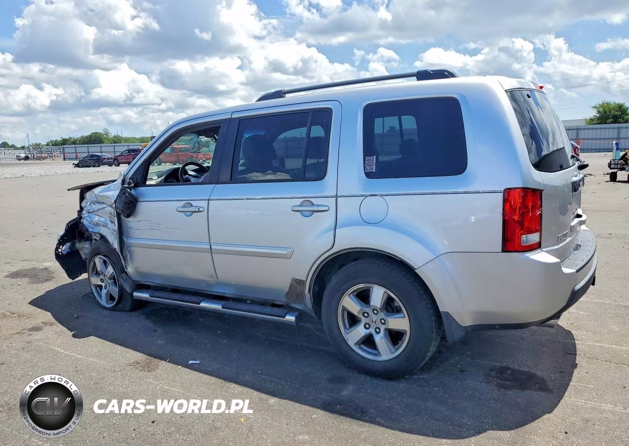 2009 Honda Pilot Exl VIN:5FNYF38579B022725 - 2