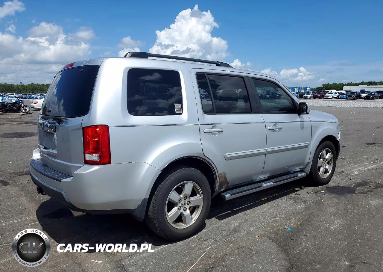 2009 Honda Pilot Exl VIN:5FNYF38579B022725 - 3