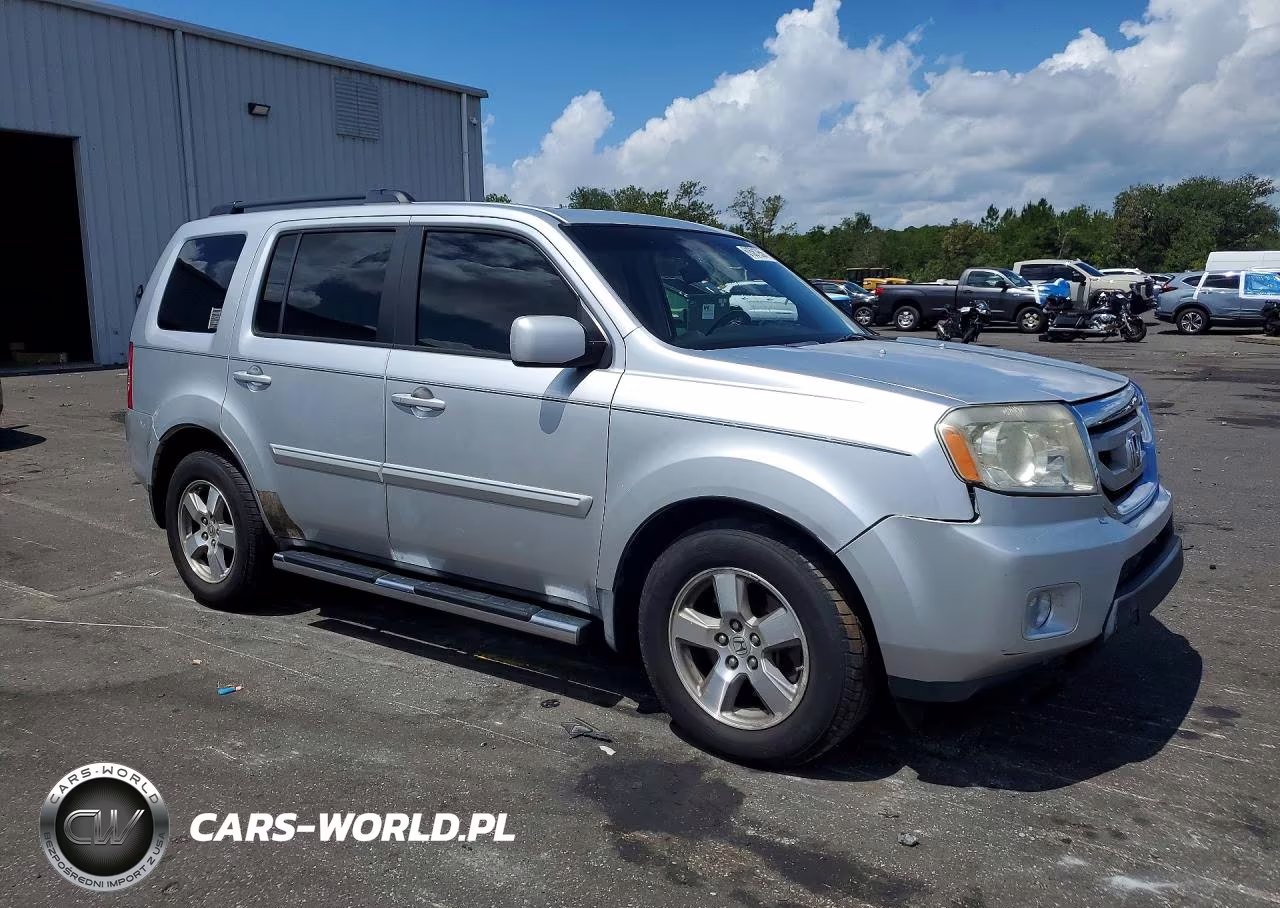 2009 Honda Pilot Exl VIN:5FNYF38579B022725 - 4