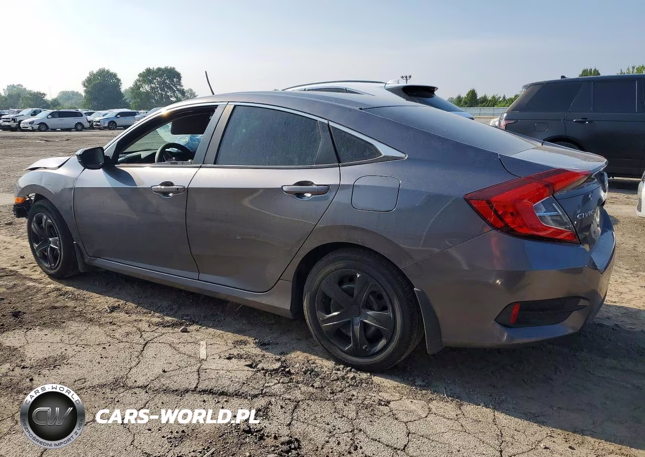 2017 Honda Civic Lx VIN:19XFC2F52HE068206 - 2