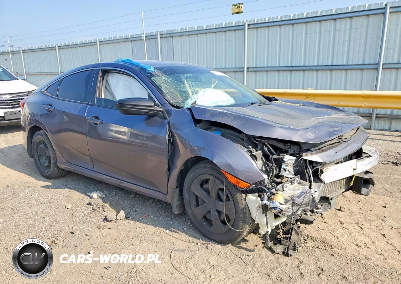 2017 Honda Civic Lx VIN:19XFC2F52HE068206 - 4