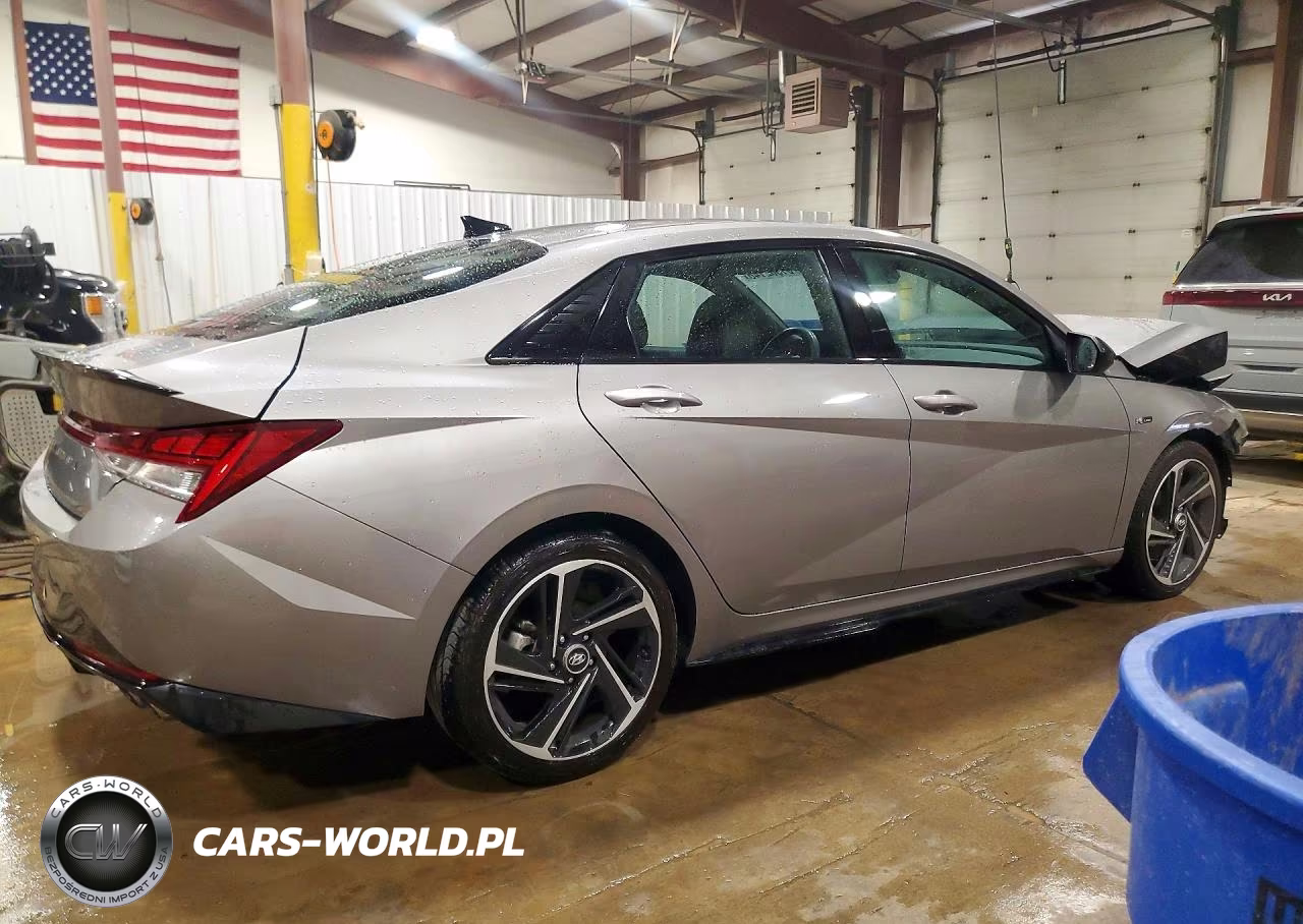 2023 Hyundai Elantra N Line VIN:KMHLR4AF8PU504923 - 3