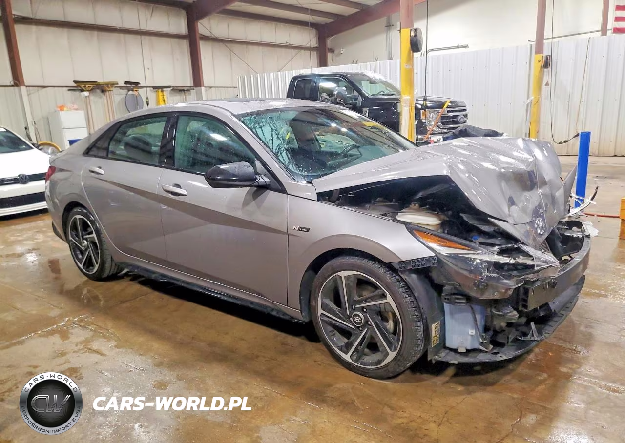 2023 Hyundai Elantra N Line VIN:KMHLR4AF8PU504923 - 4