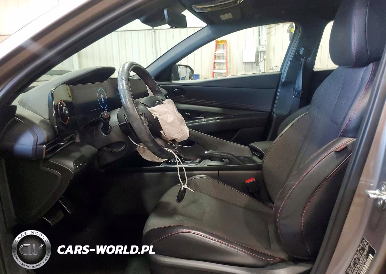 2023 Hyundai Elantra N Line VIN:KMHLR4AF8PU504923 - 7
