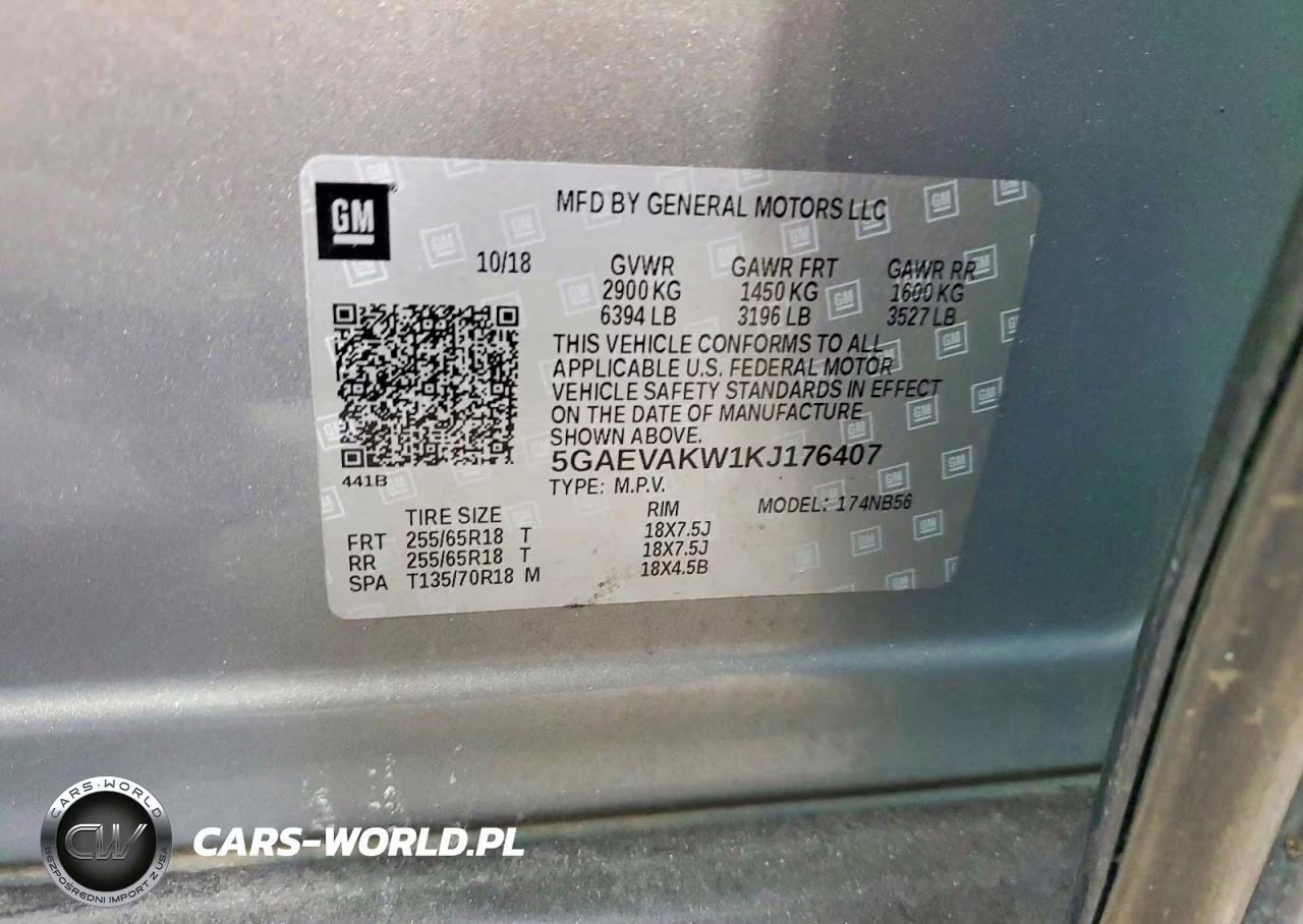 2019 Buick Enclave Essence VIN:5GAEVAKW1KJ176407 - 12