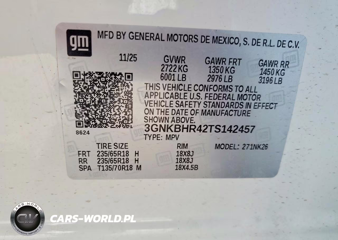 2026 Chevrolet Blazer 2Lt VIN:3GNKBHR42TS142457 - 14