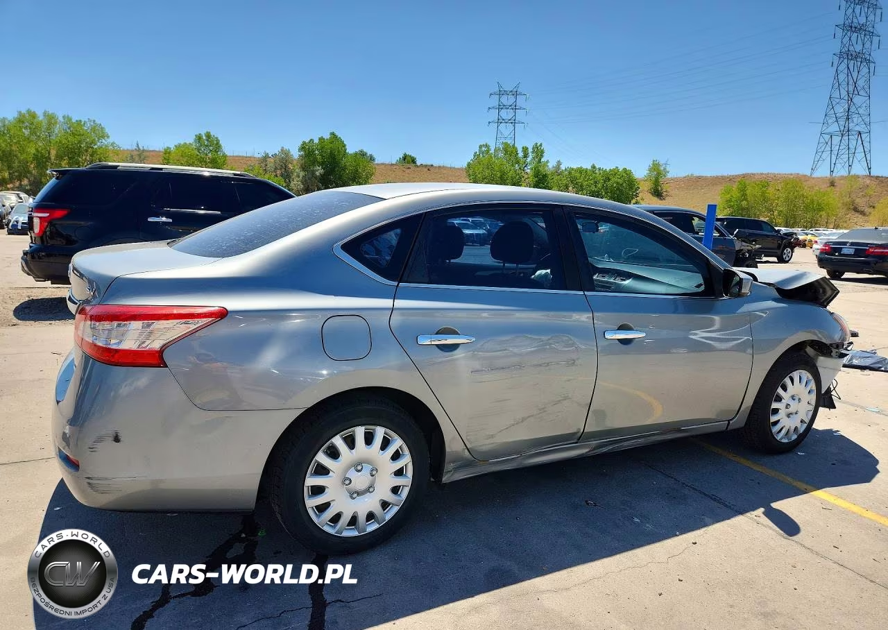 2013 Nissan Sentra S VIN:3N1AB7AP9DL680804 - 3