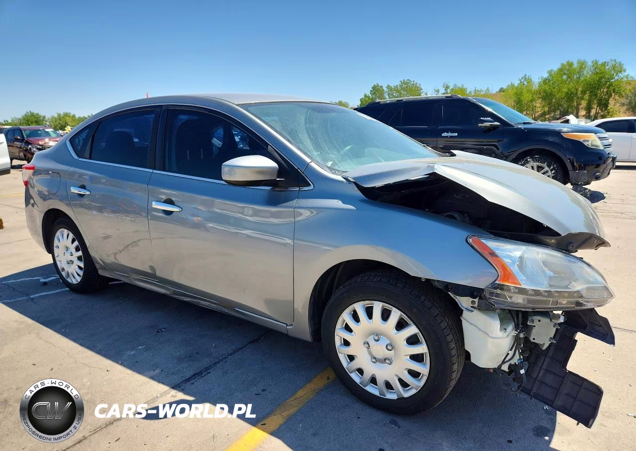 2013 Nissan Sentra S VIN:3N1AB7AP9DL680804 - 4