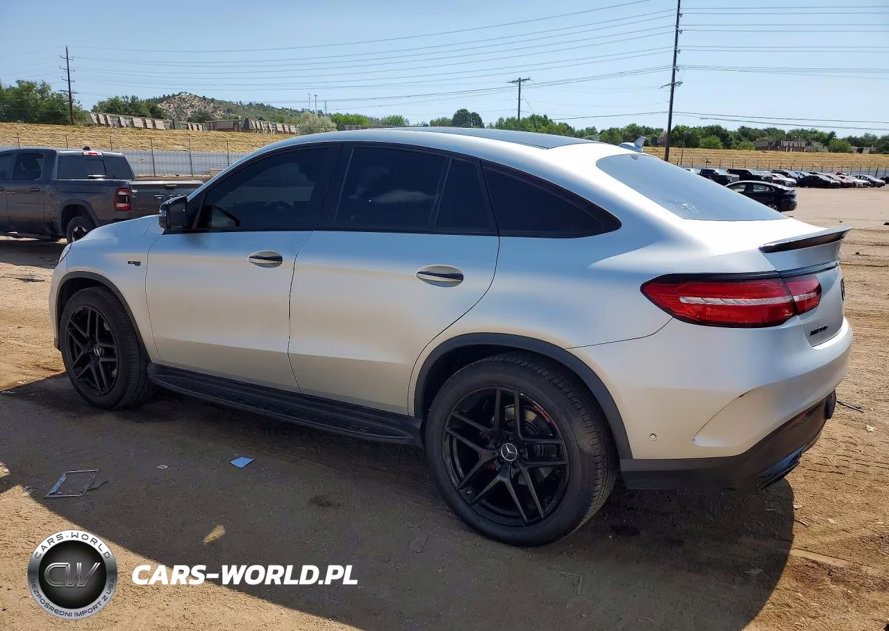 2019 Mercedes-Benz Gle Coupe 43 Amg VIN:4JGED6EB9KA141536 - 2