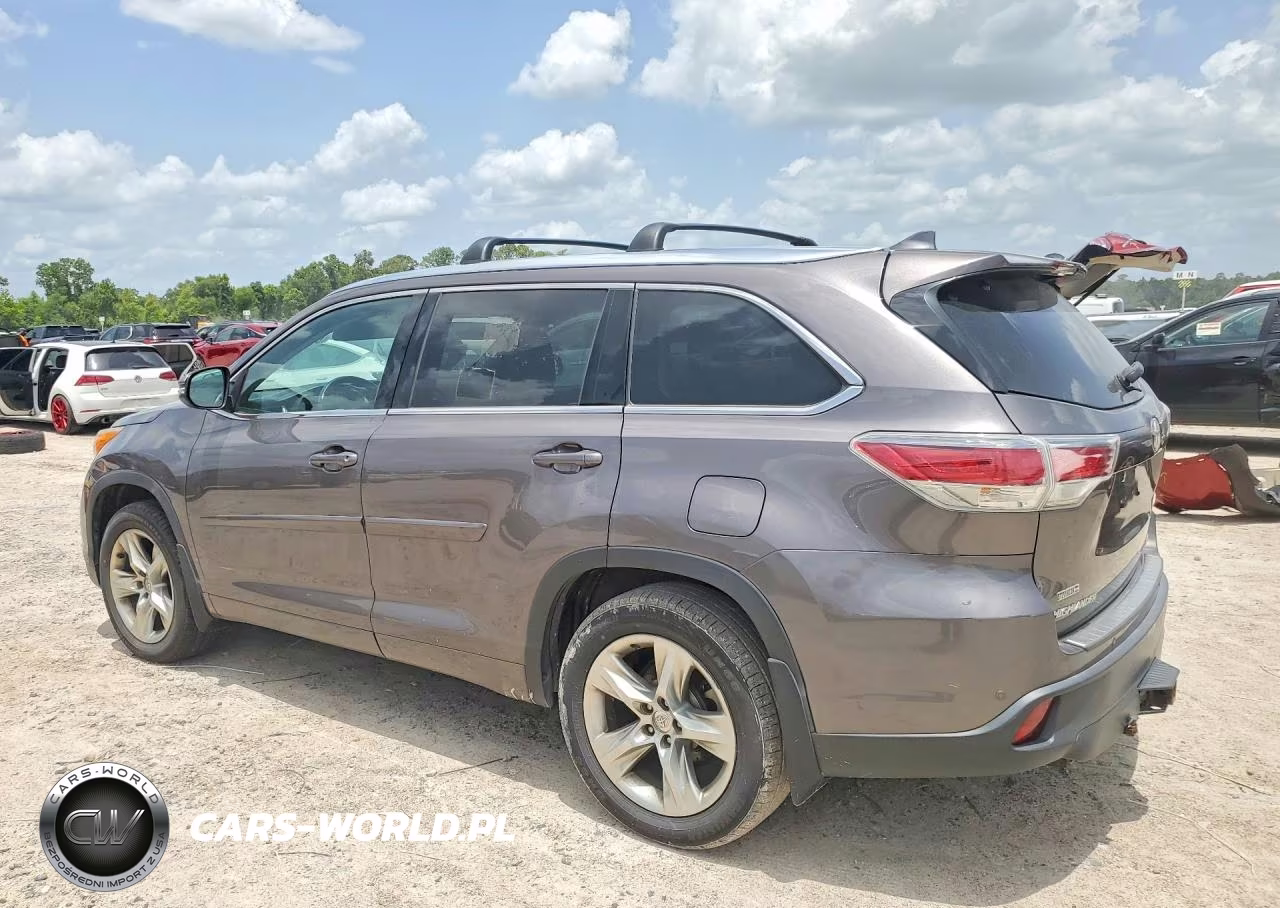 2014 Toyota Highlander Limited VIN:5TDDKRFH6ES017662 - 2