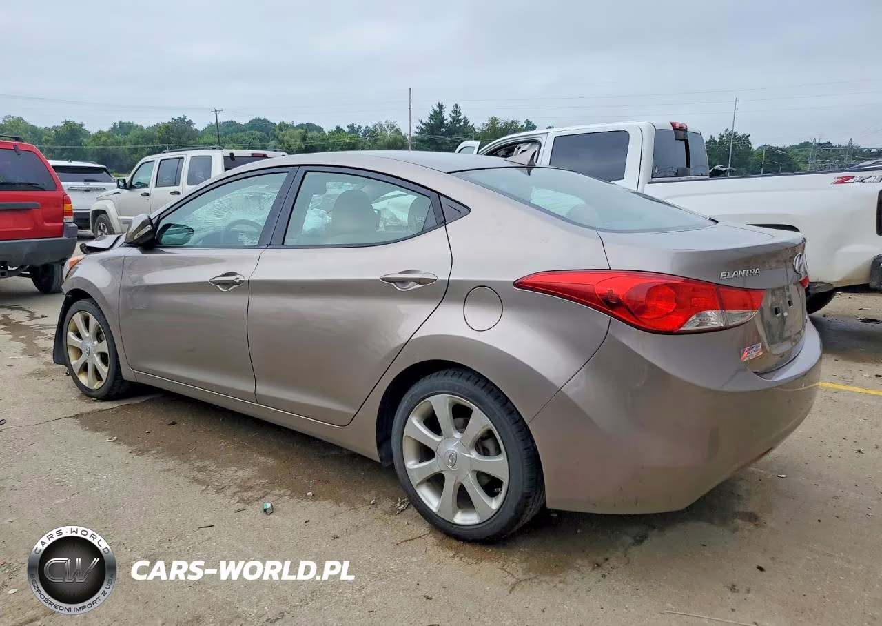 2012 Hyundai Elantra Limited VIN:5NPDH4AE8CH146536 - 2