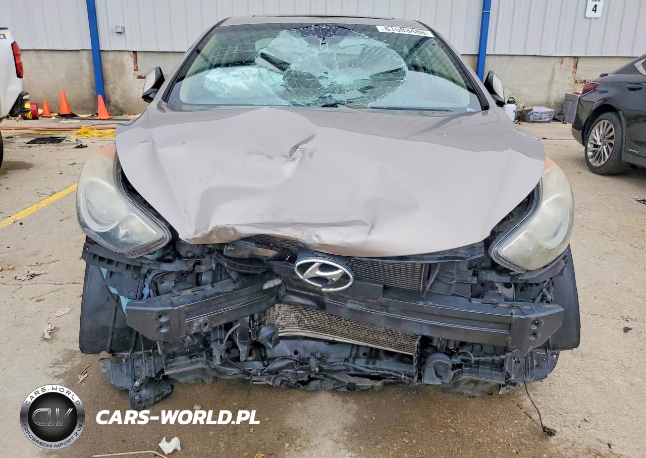 2012 Hyundai Elantra Limited VIN:5NPDH4AE8CH146536 - 5