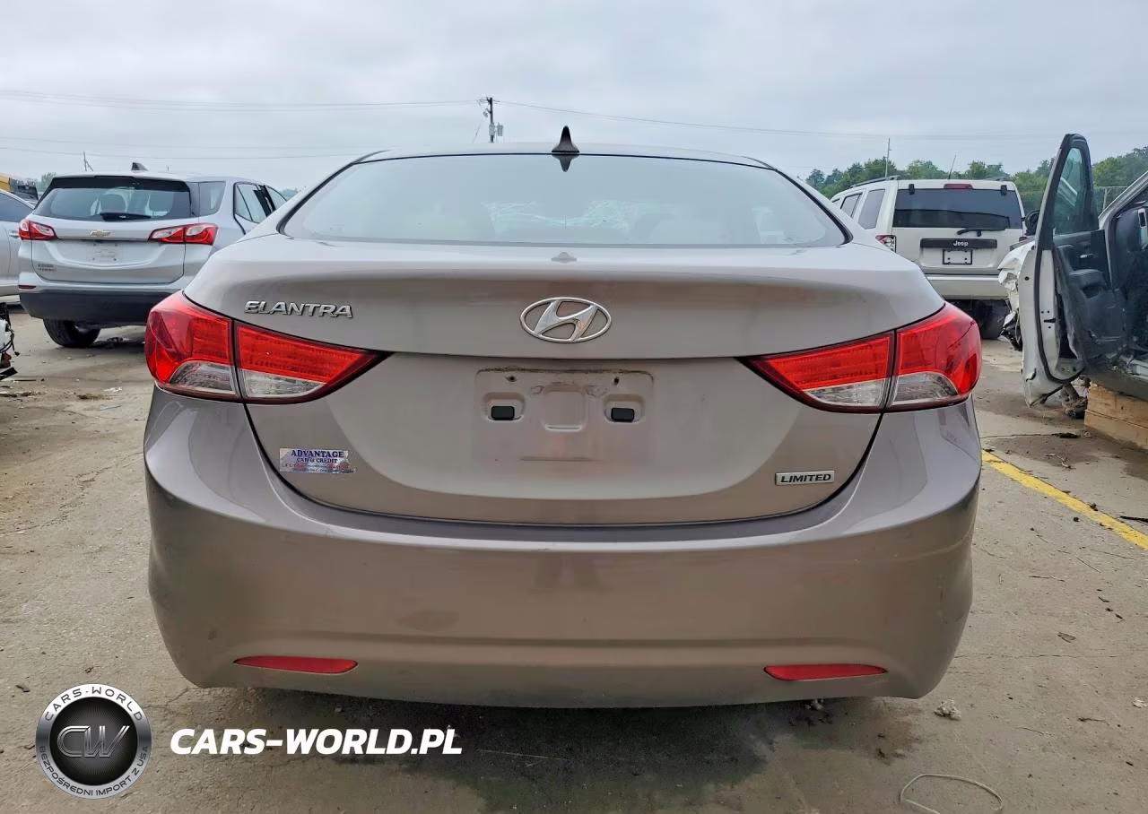2012 Hyundai Elantra Limited VIN:5NPDH4AE8CH146536 - 6