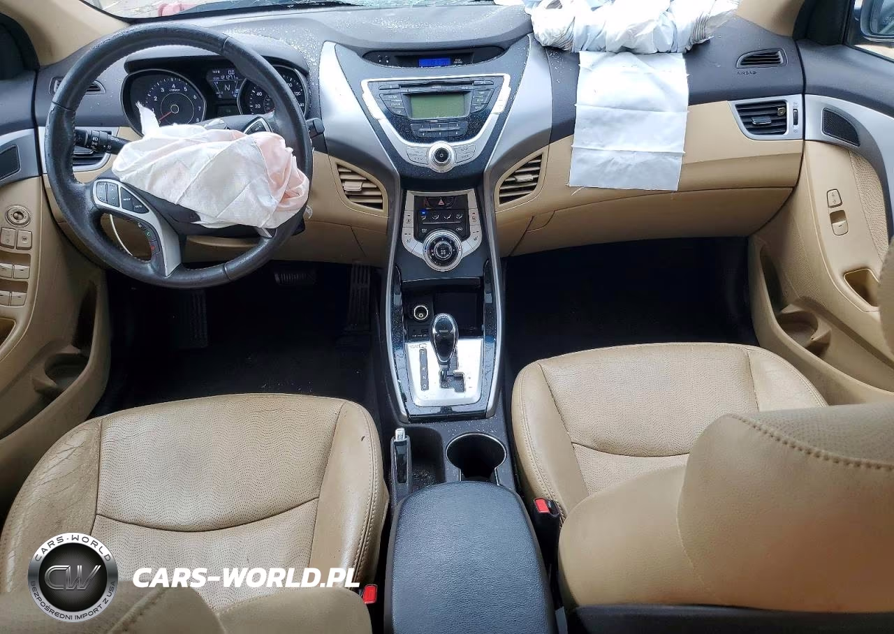 2012 Hyundai Elantra Limited VIN:5NPDH4AE8CH146536 - 8