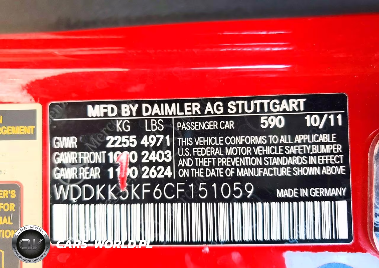 2012 Mercedes-Benz E 350 VIN:WDDKK5KF6CF151059 - 12
