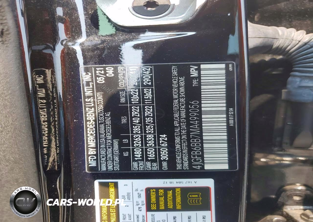 2021 Mercedes-Benz Gle Amg 53 4Matic VIN:4JGFB6BB7MA499056 - 13