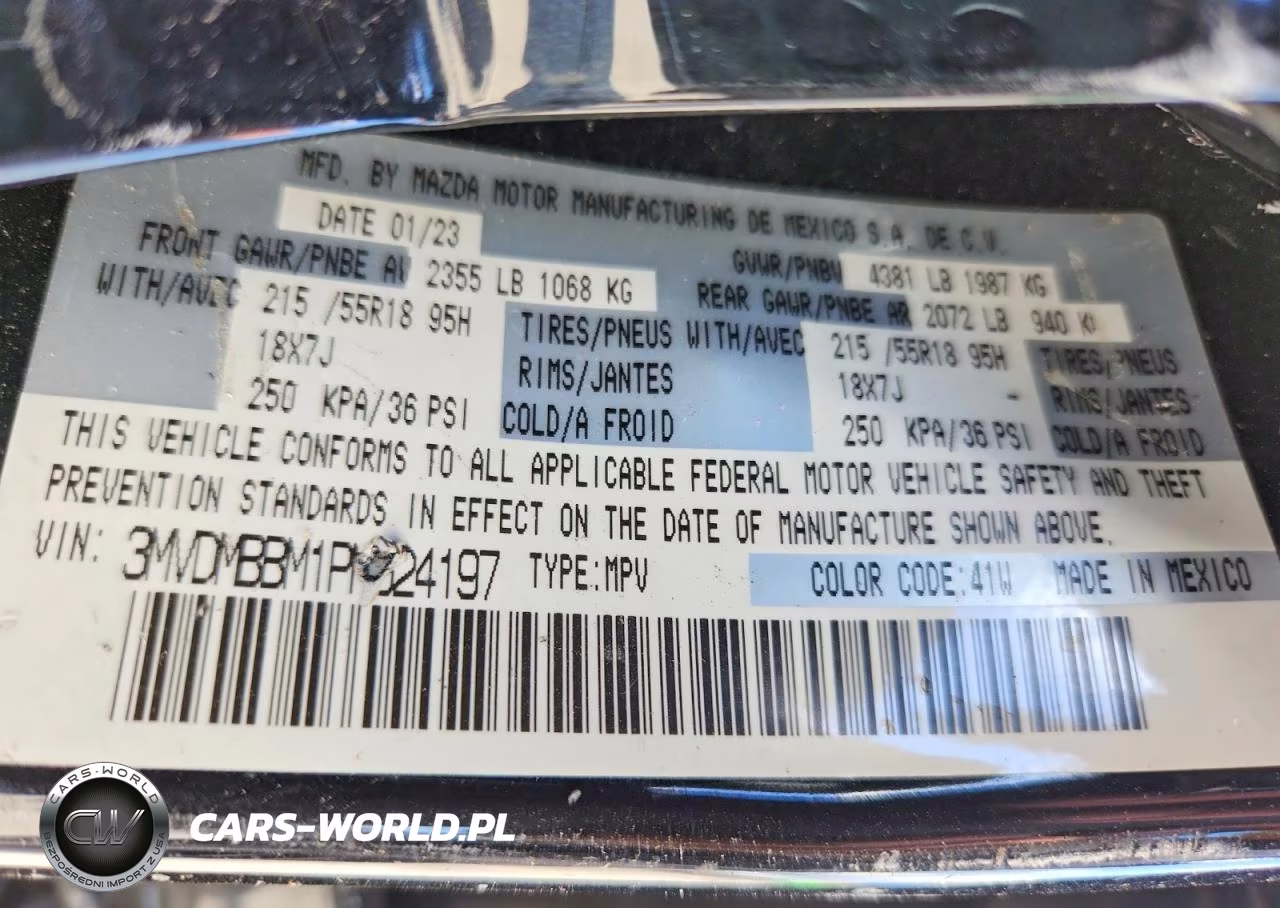 2023 Mazda Cx-30 Select VIN:3MVDMBBM1PM524197 - 14