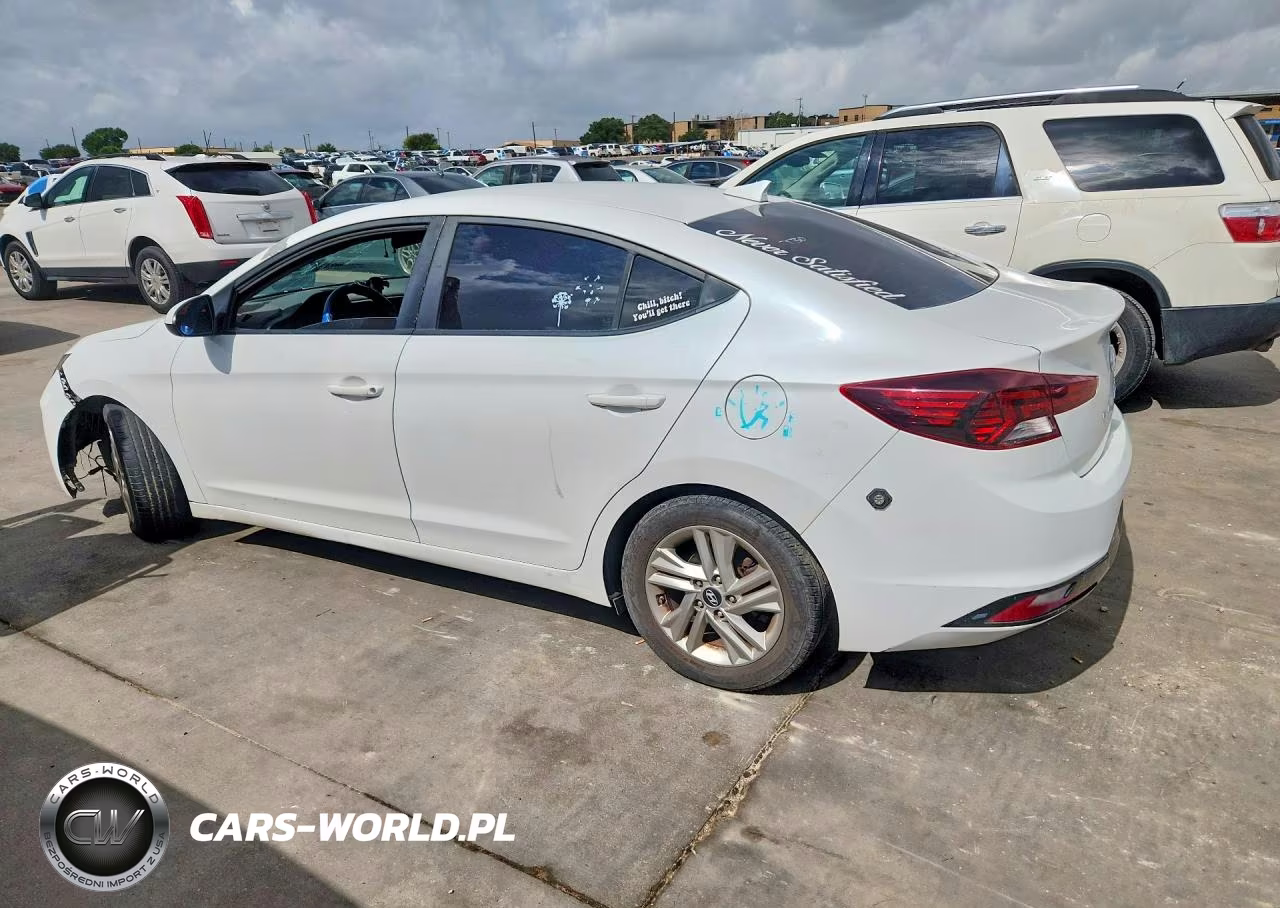 2019 Hyundai Elantra Sel VIN:5NPD84LF0KH475302 - 2