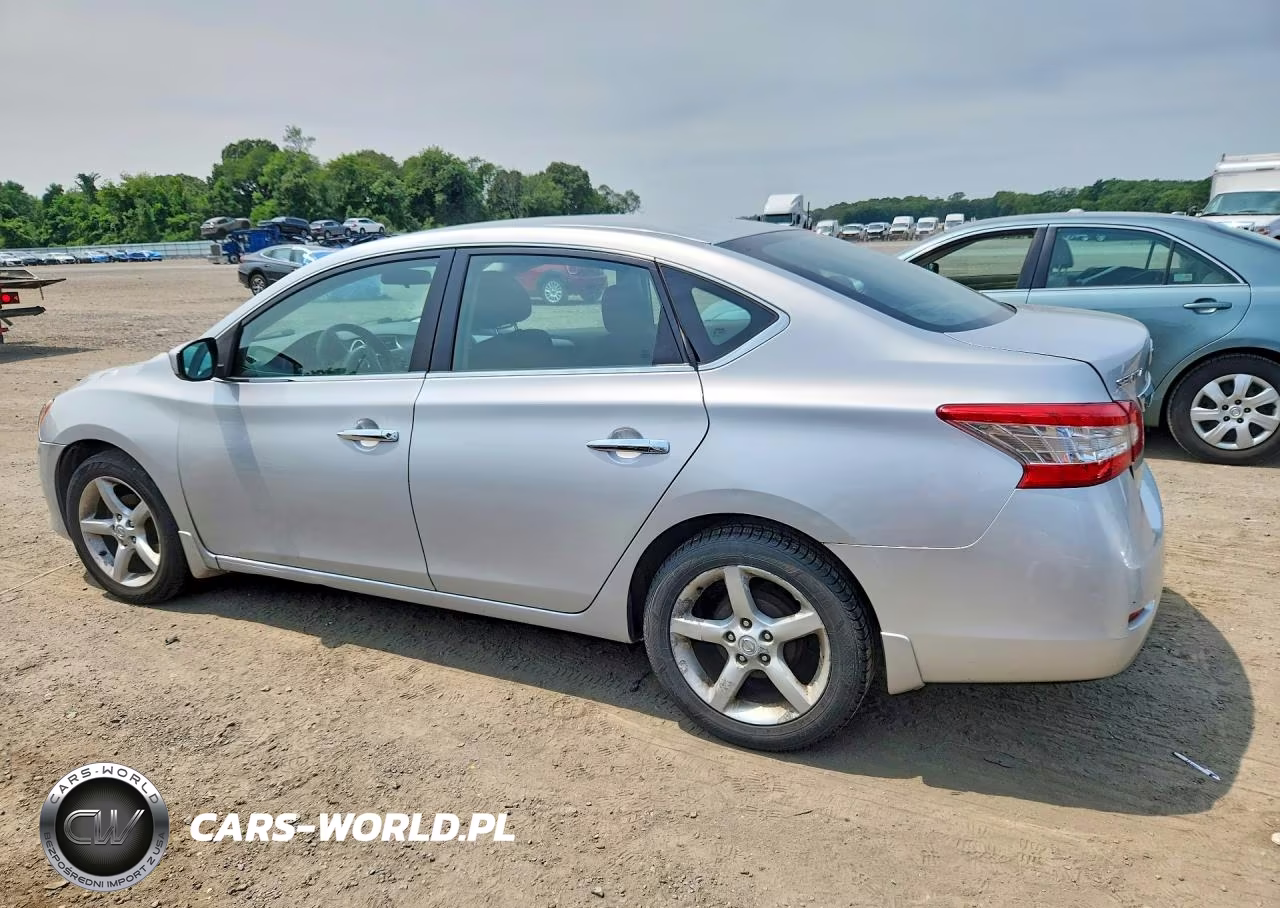 2014 Nissan Sentra Sv VIN:3N1AB7AP4EY236346 - 2