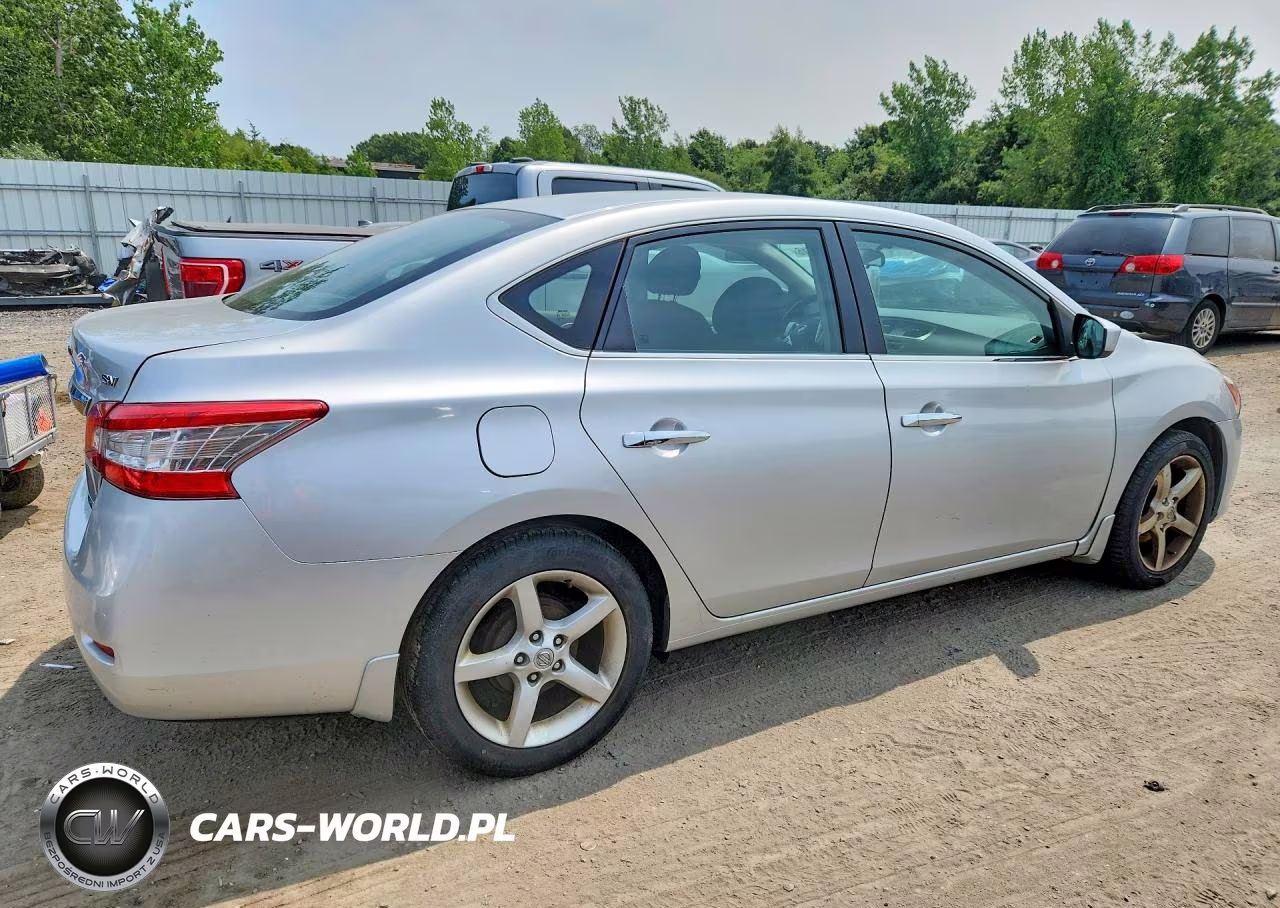 2014 Nissan Sentra Sv VIN:3N1AB7AP4EY236346 - 3
