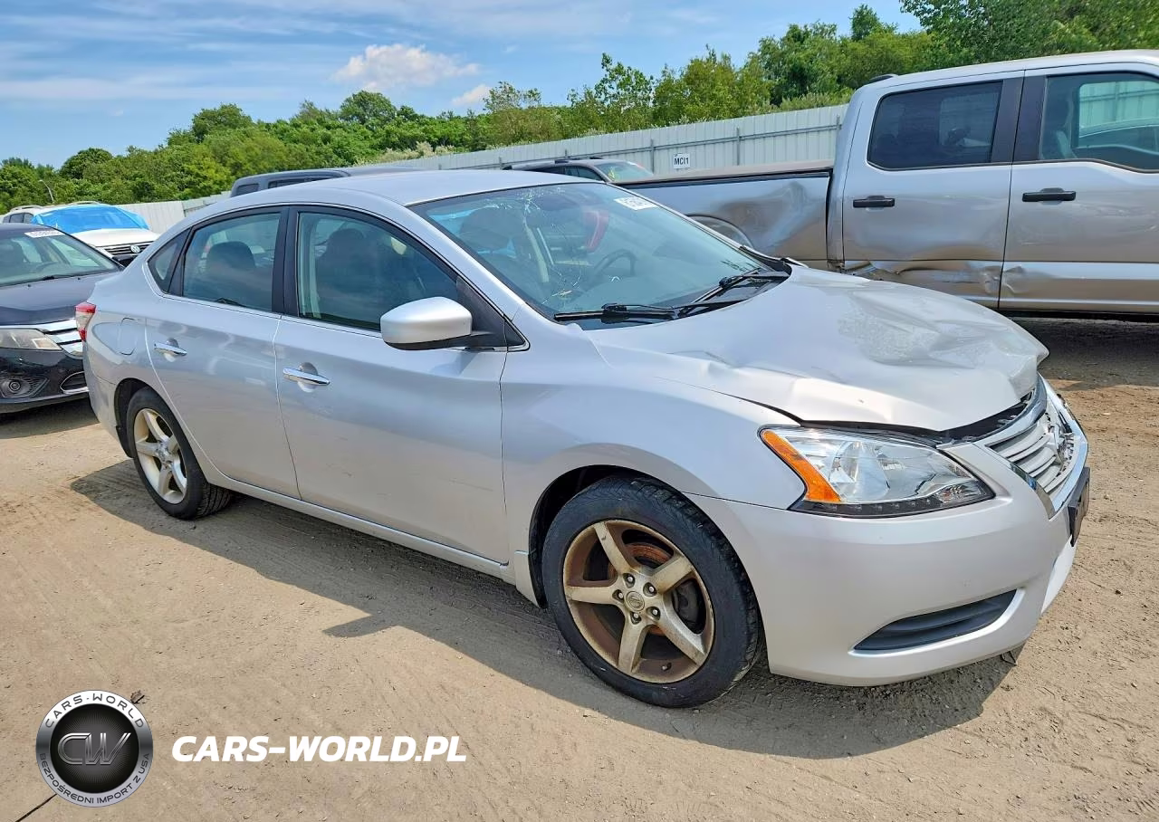 2014 Nissan Sentra Sv VIN:3N1AB7AP4EY236346 - 4