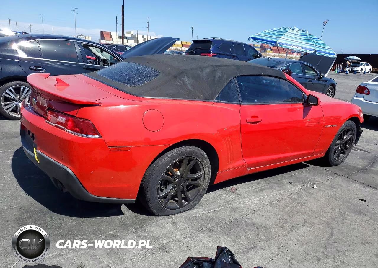 2015 Chevrolet Camaro Lt VIN:2G1FD3D39F9260926 - 3