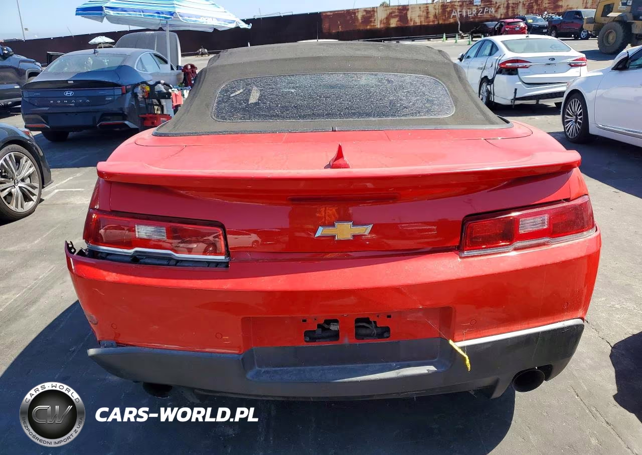 2015 Chevrolet Camaro Lt VIN:2G1FD3D39F9260926 - 6