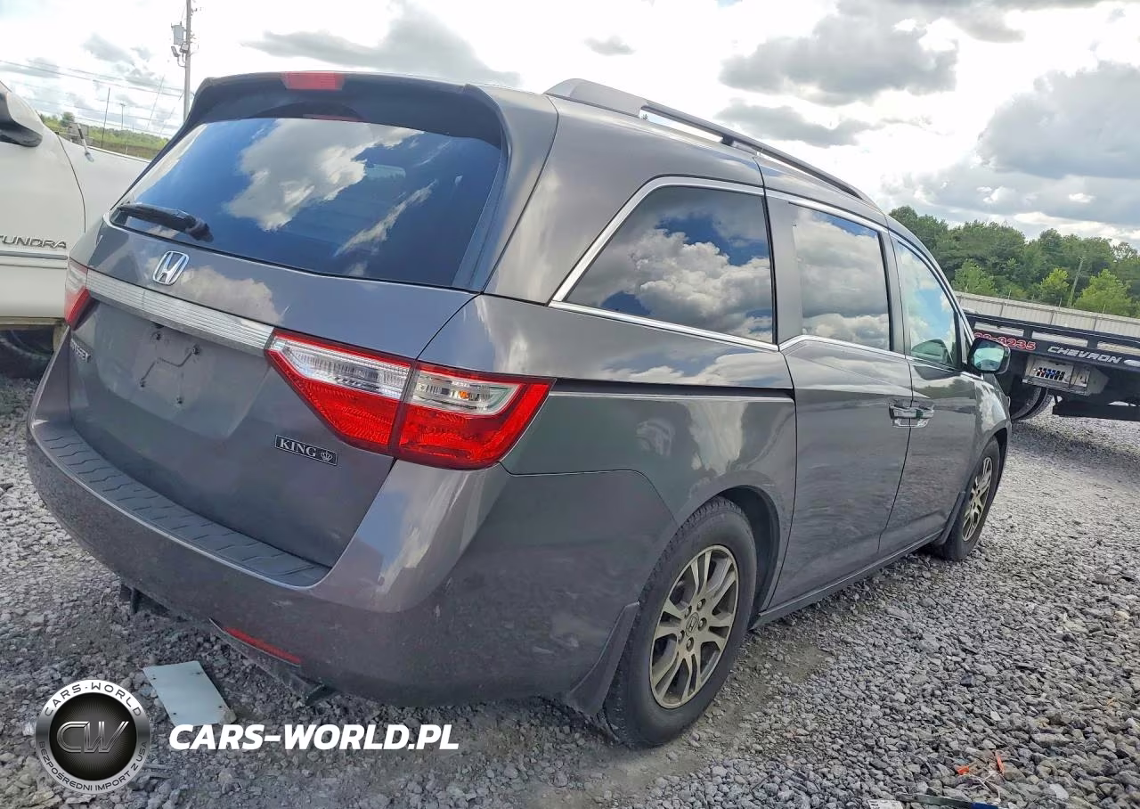 2013 Honda Odyssey Exl VIN:5FNRL5H69DB044168 - 3