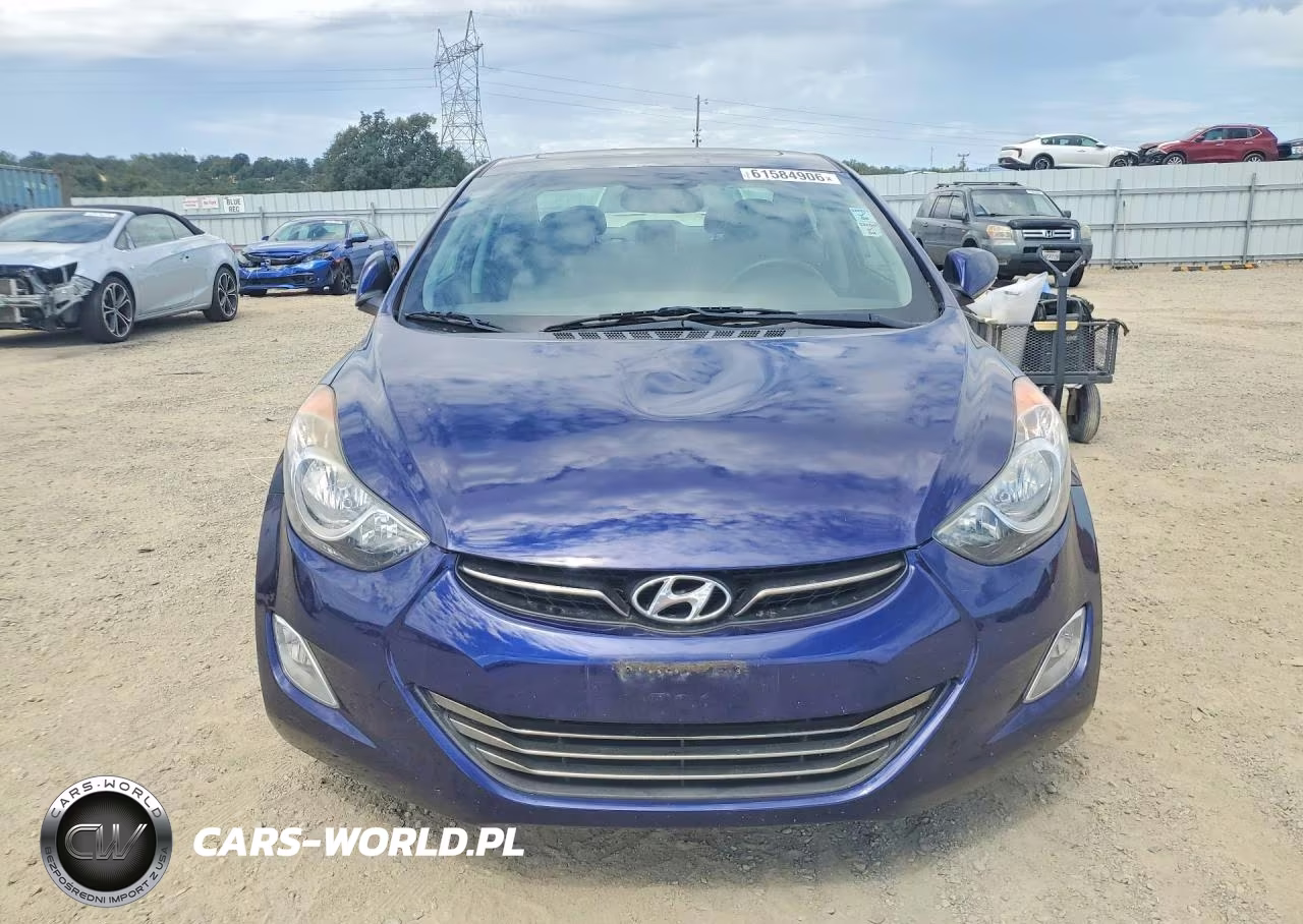 2013 Hyundai Elantra Limited VIN:5NPDH4AE9DH363207 - 5