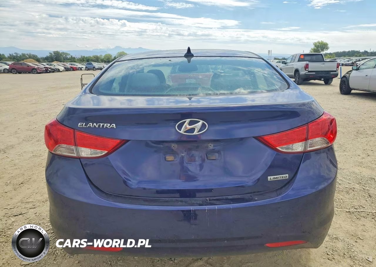 2013 Hyundai Elantra Limited VIN:5NPDH4AE9DH363207 - 6