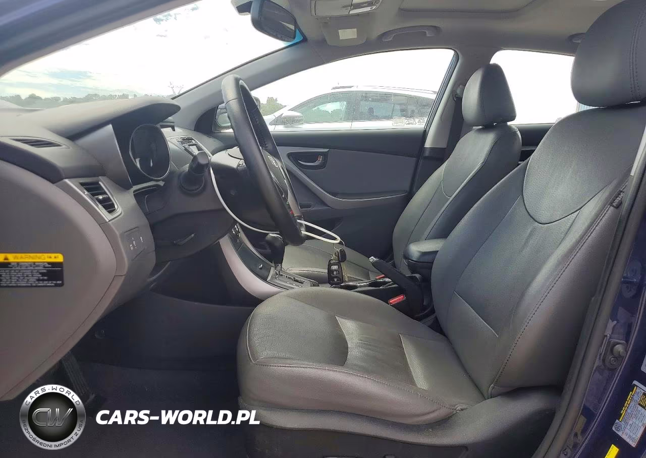 2013 Hyundai Elantra Limited VIN:5NPDH4AE9DH363207 - 7