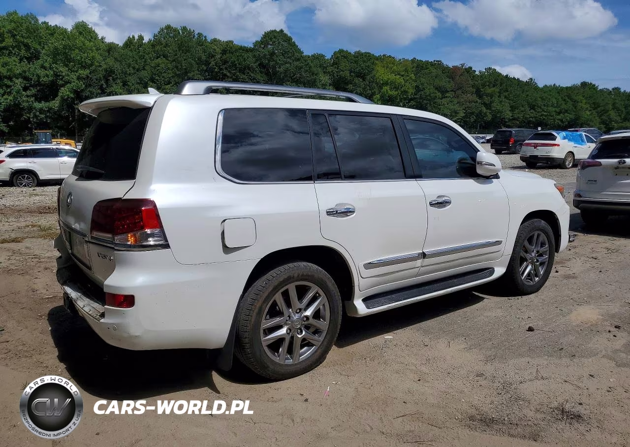 2013 Lexus Lx 570 VIN:JTJHY7AX5D4129654 - 3