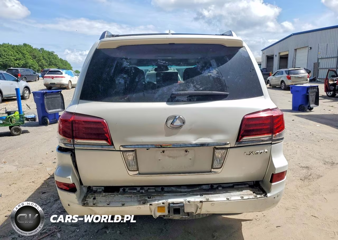 2013 Lexus Lx 570 VIN:JTJHY7AX5D4129654 - 6