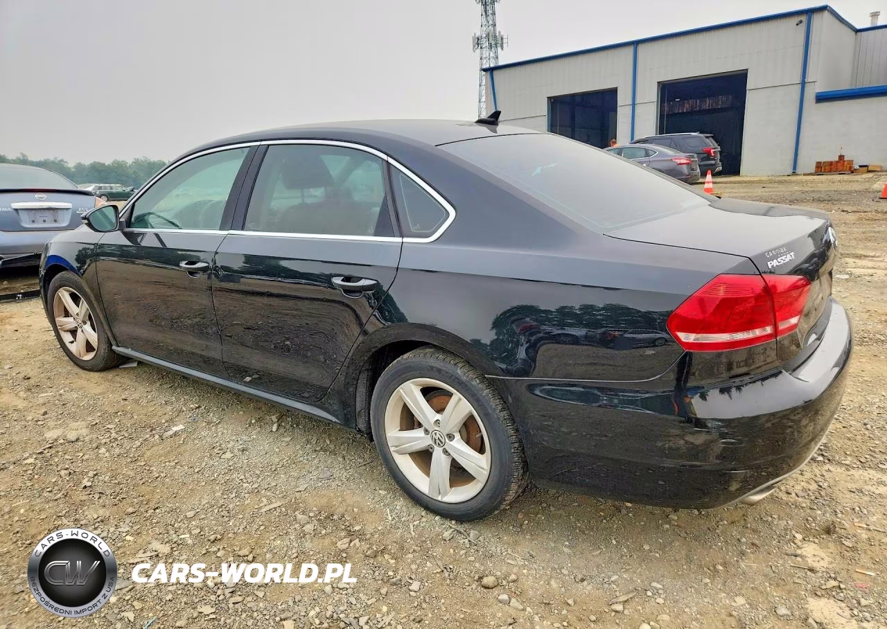 2012 Volkswagen Passat Se VIN:1VWBP7A35CC009816 - 3