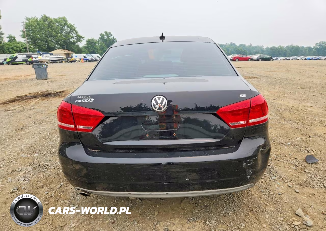 2012 Volkswagen Passat Se VIN:1VWBP7A35CC009816 - 7