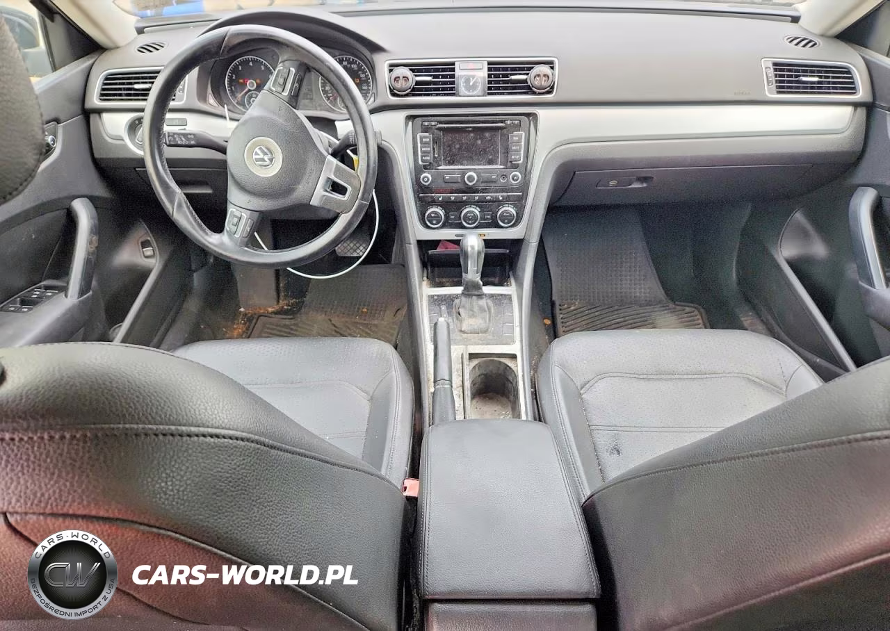 2012 Volkswagen Passat Se VIN:1VWBP7A35CC009816 - 9