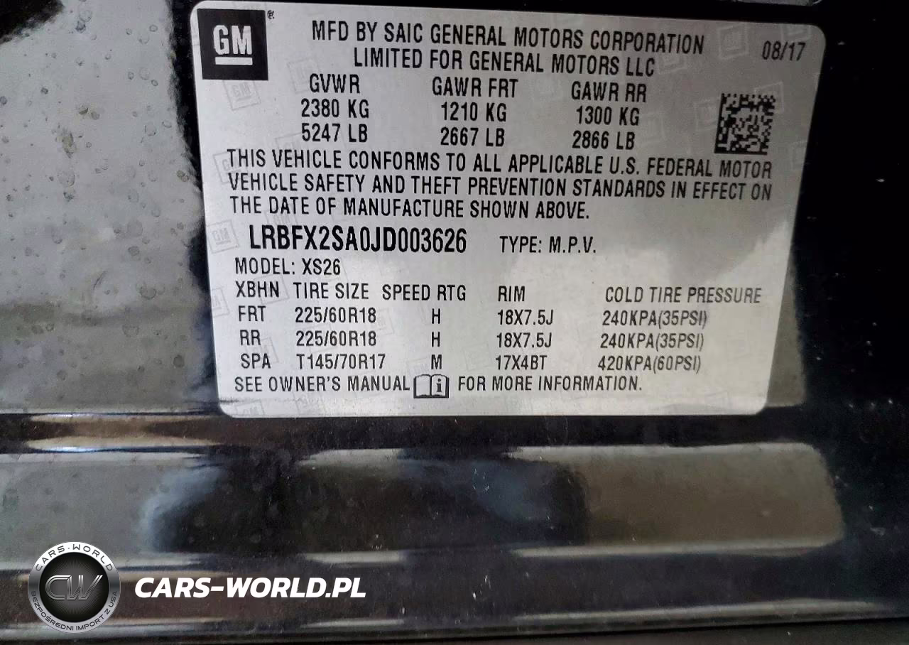 2018 Buick Envision Essence VIN:LRBFX2SA0JD003626 - 13