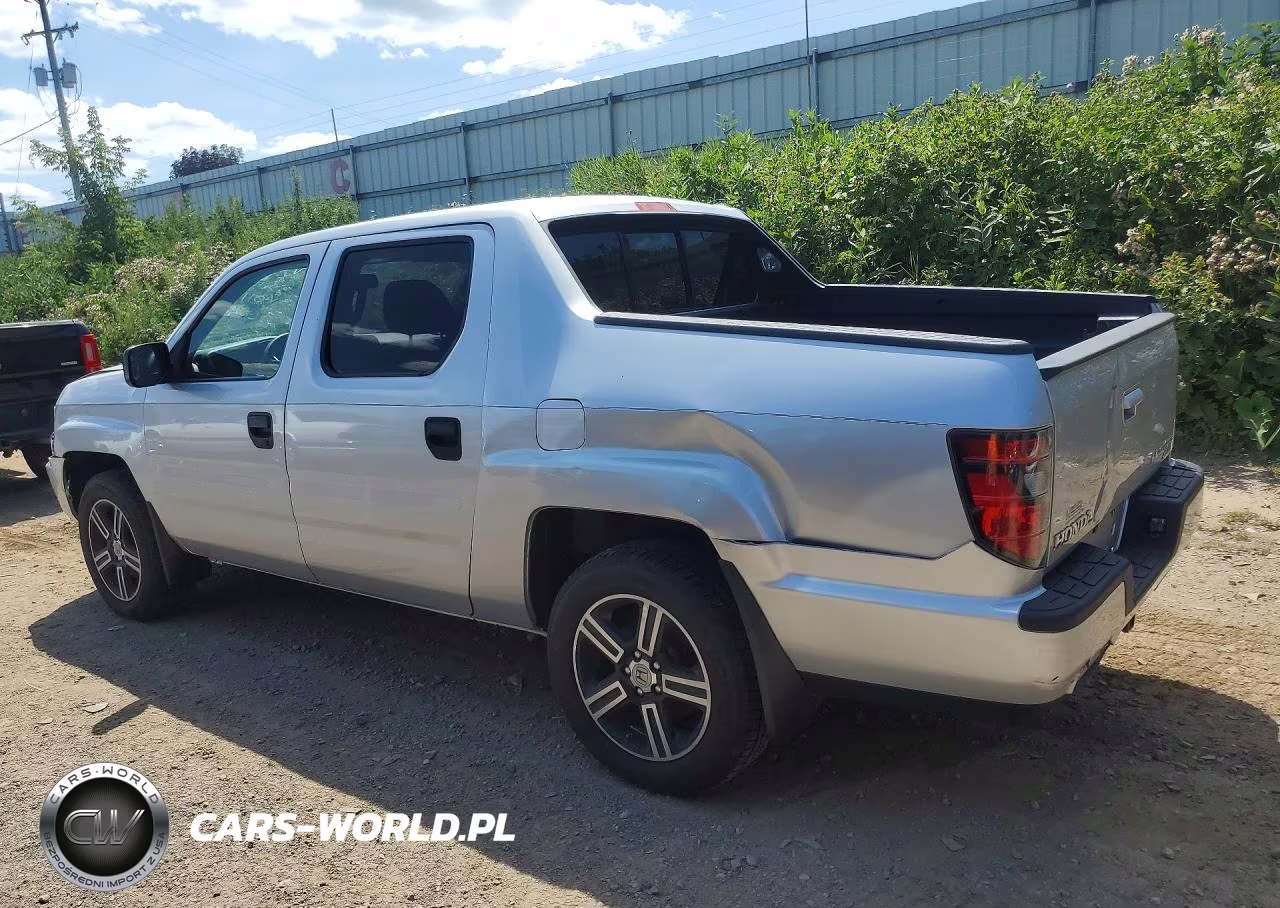 2013 Honda Ridgeline Sport VIN:5FPYK1F78DB011124 - 2