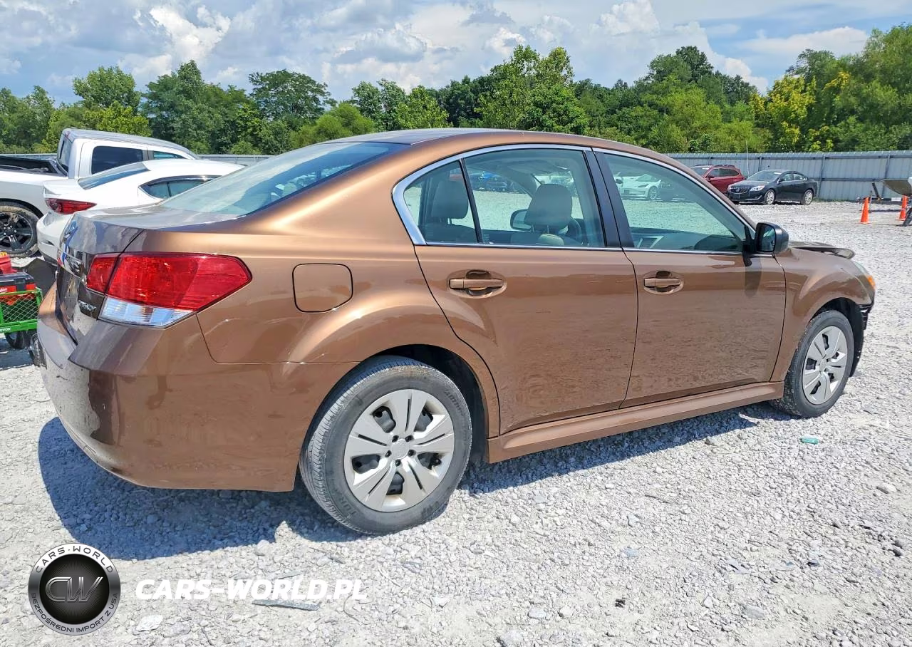 2011 Subaru Legacy 2.5I VIN:4S3BMCA63B3244972 - 3