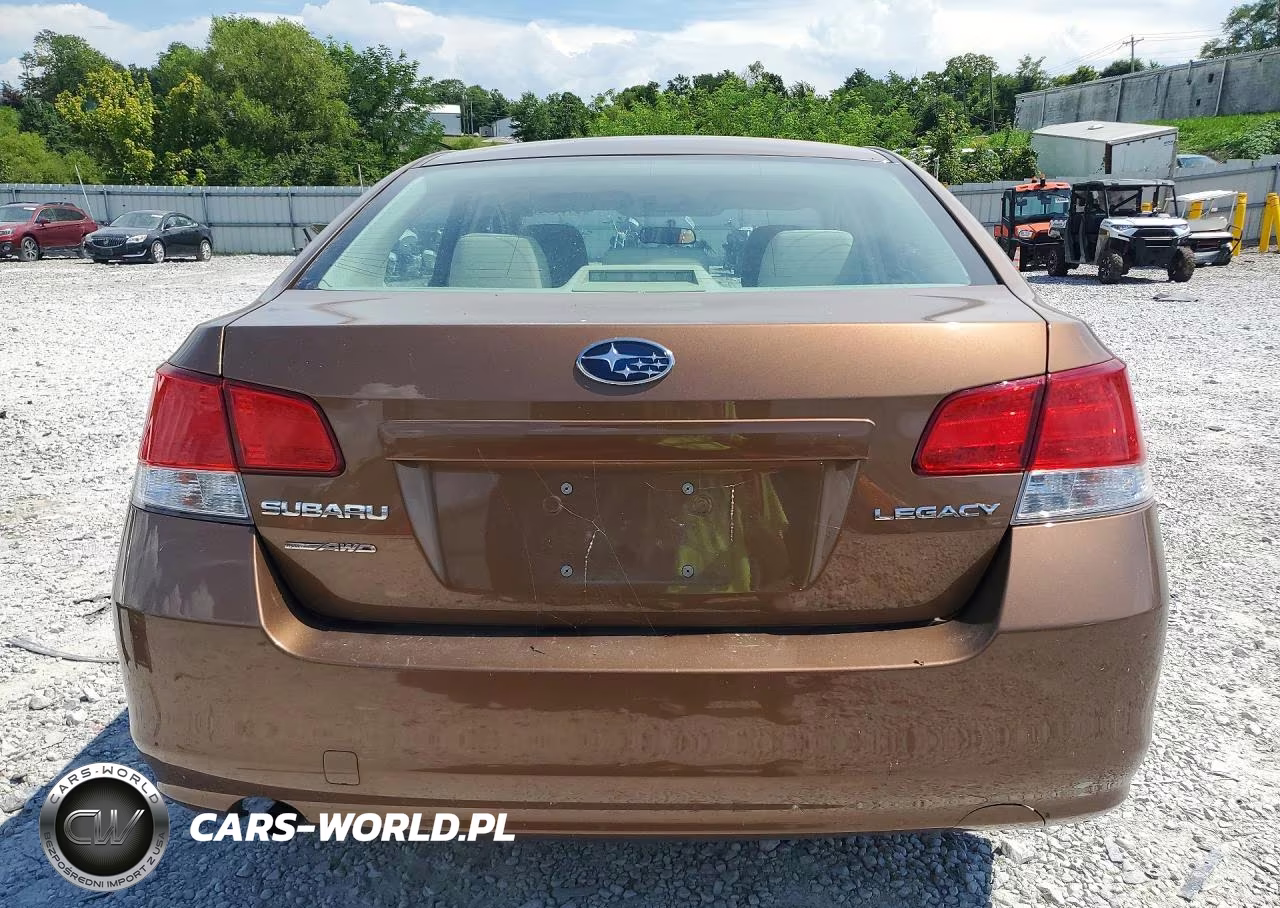 2011 Subaru Legacy 2.5I VIN:4S3BMCA63B3244972 - 6
