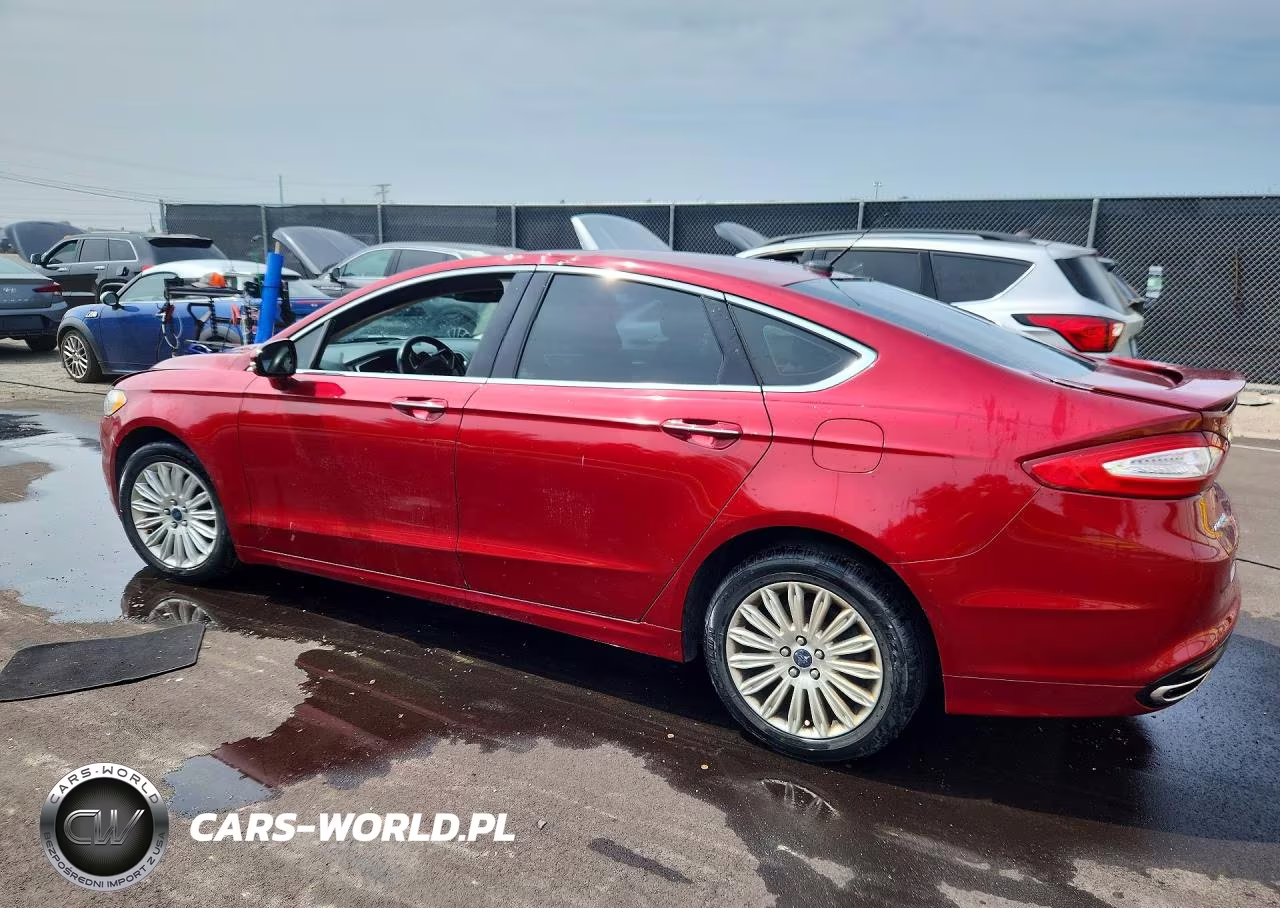 2016 Ford Fusion Titanium VIN:3FA6P0K9XGR133253 - 2
