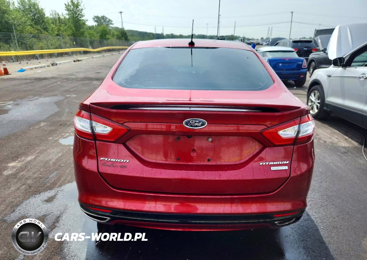2016 Ford Fusion Titanium VIN:3FA6P0K9XGR133253 - 6