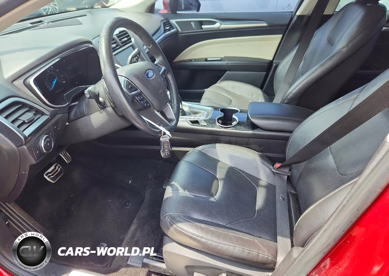 2016 Ford Fusion Titanium VIN:3FA6P0K9XGR133253 - 7